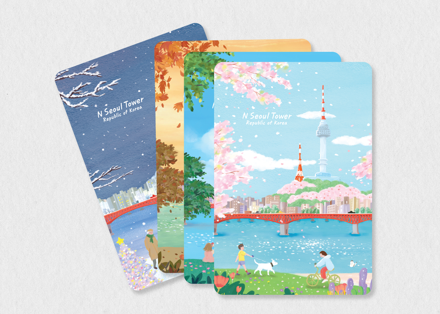 남산 서울N타워 엽서 제작